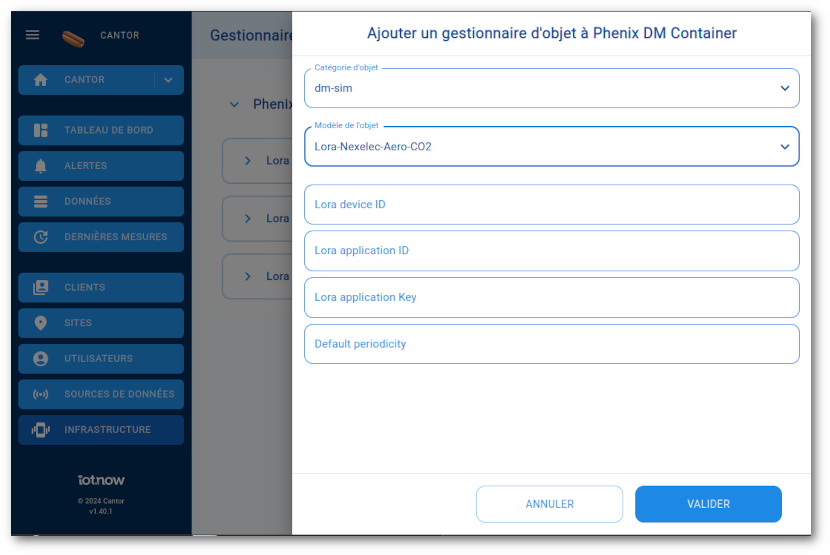 Infrastructure-ajout